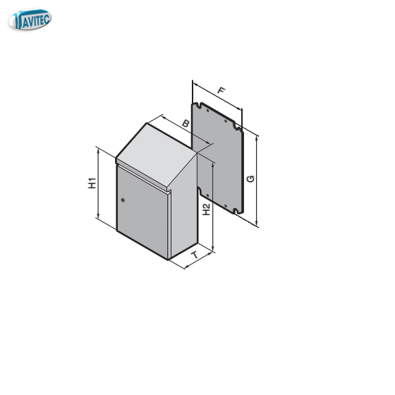 Tủ vi sinh  Hygienic, W H(front) D=810x1250x300